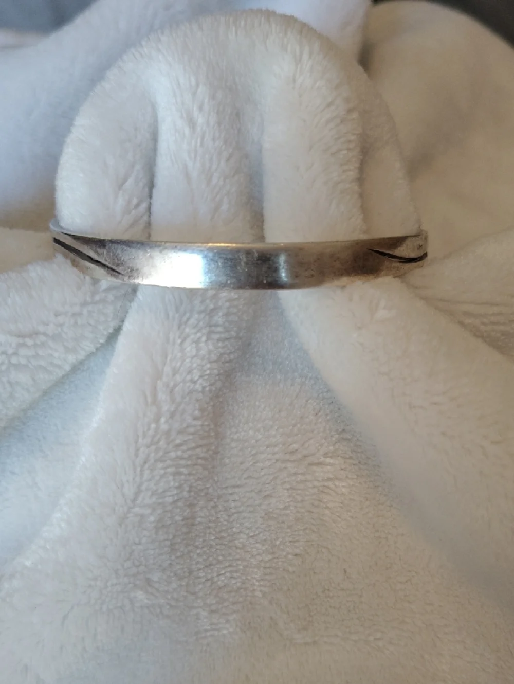 Sterling Silver Twisted Cuff Bracelet - Silver - Picture 2 of 5